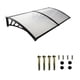 thumbnail image 2 of Toldo para puerta, toldo para ventana, piezas de protección contra la nieve fáciles de usar, accesorios para marquesina para puerta, residencial, al Largo por pared 240cm, 2 of 8