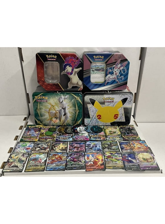 Pokemon Collector's Tin in Pokemon Cards