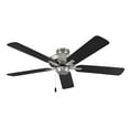 thumbnail image 3 of 903352FBN-NWA Hinkley Lighting Metro Wet - 52 Inch 5 Blade Ceiling Fan-Brushed Nickel Finish, 3 of 17