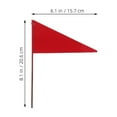 thumbnail image 3 of Miangastore lawn marker flags Garden Marker Flags Red Iron 4Pack For Homeowners, 3 of 8