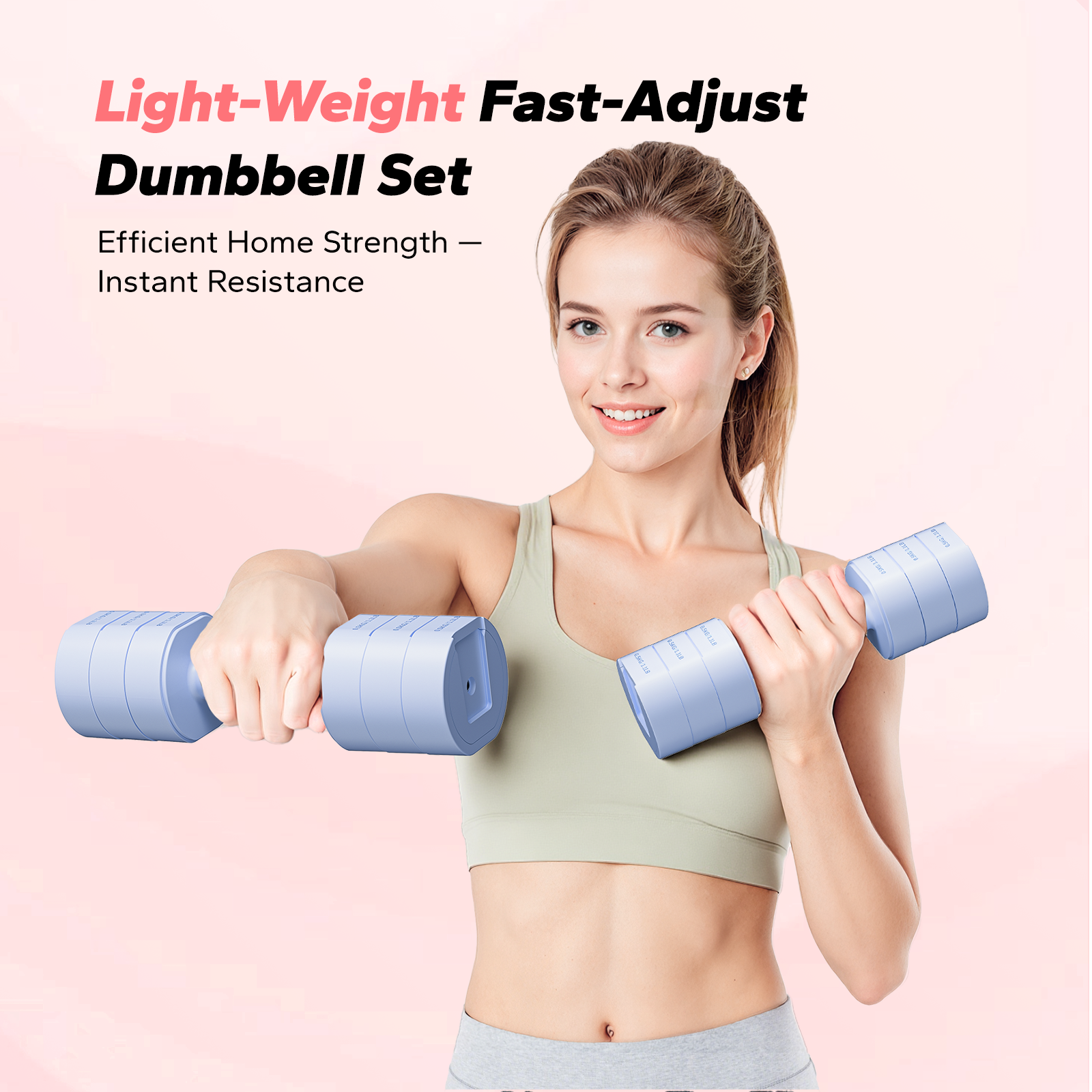 Merach 8.8 lb Adjustable Dumbbell Set of 2 for Women photo 2
