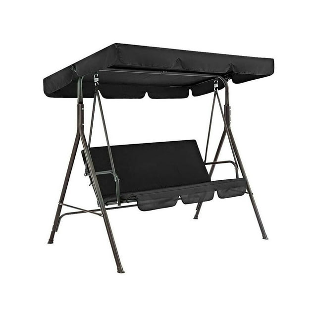 Cubierta de asiento Bearachild para silla columpio toldo impermeable Patio porche hamaca accesorios de toldo de repuesto