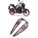thumbnail image 2 of M Buder 2PCS Motocicleta Tanque de Combustible Entrada de Aire Embellecedor Aluminio MT03 2020-2021 Rojo, 2 of 9
