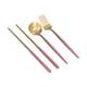 thumbnail image 4 of Utensilios de viaje Higoodz Juego de cubiertos Cuchara Tenedor Palillos Acero Inoxidable, 4 of 7