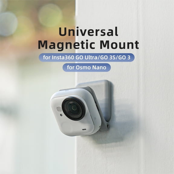 Universal Magnetic Mount Portable Tabletop Base Bracket Angles Adjustable 180° Rotation Accessories for Mini Cameras