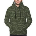 thumbnail image 4 of Hoodies for Men - Math Print comical Long Sleeve Comfrt Men'S Fashion Hoodies & Sweatshirts, Sweatshirts for Men Hoodies Pullover Clothing Clothes with Pouch, 4 of 7