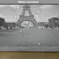 thumbnail image 6 of Ambesonne Eiffel Tower Place Mats Set of 4, Tourist Attraction, Standard Size, Grey, 6 of 6