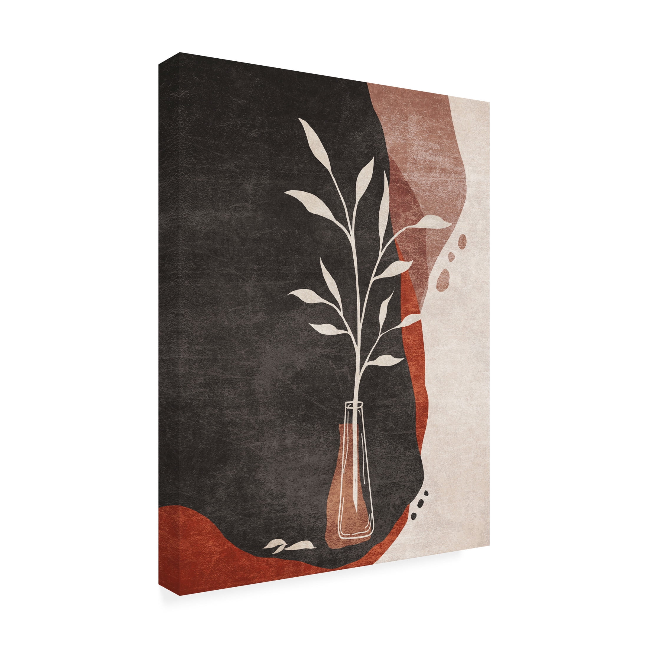 Trademark Fine Art Emel Tunaboylu  Rectangle 6 Canvas Wall Art