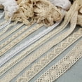 thumbnail image 3 of serony 1 Roll Lace Ribbons Supple Portable Sewing Accessory Good-looking Delicate Lace Trim for Dress Party Holiday Wedding Decorations Type9, 3 of 6