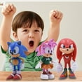thumbnail image 2 of SeekFunning Sonic the Hedgehog Action Figure 6pcs Set Anime Figure Desk Decor Gift, 2 of 10