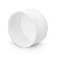 thumbnail image 1 of Tapones de PVC para tubos Zernmiarder, 3 pulgadas, color blanco SCH40, 2 piezas, 1 of 7