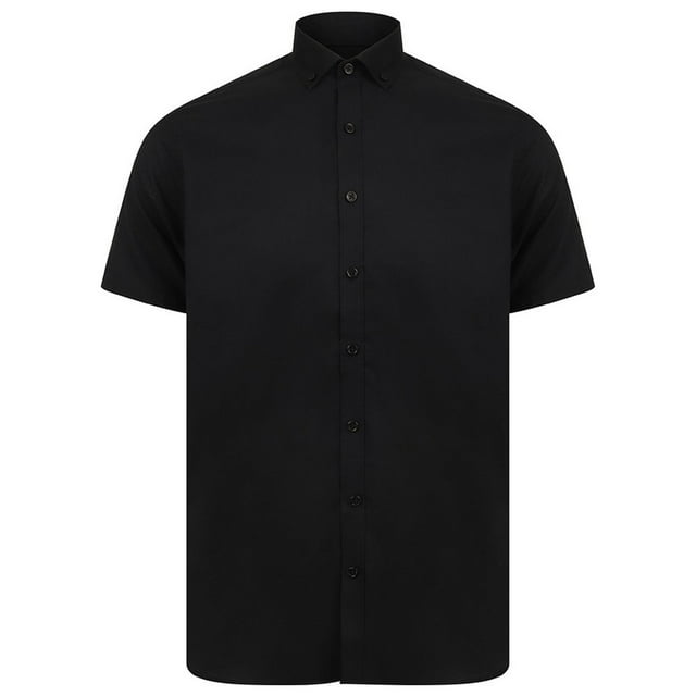 Henbury Chemise Oxford Moderne à Manches Courtes pour Homme