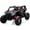 Black, variant on Kids 2-Seater UTV, 24V 4WD Electric Ride-On Vehicle with Parent Remote Control, 4x75W Motors, 4 Shock Absorbers, Plush Leather Seats, Safety Belts, Music, Radio and LED Lights