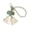 E, variant on SmartBy Crochet Flower Keychain Handmade Flower Fruit Bag Charm Cute Keychain Pendant with Faux Pearl Chain Accessory for Girls Women Keys Backpack