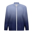 thumbnail image 2 of LOVZFMLL Jackets for Men's Fall And Winter Pocket Long Zipper Elastic Christmas Print Short Stand Up Collar Jacket, 2 of 4
