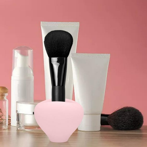 Funda de silicona para brochas de maquillaje perfecl rosa Bodega