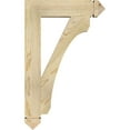thumbnail image 3 of Ekena Millwork 4"W x 20"D x 32"H Legacy Arts & Crafts Rough Sawn Bracket, Douglas Fir, 3 of 4