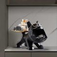 thumbnail image 4 of Dog Statue Sculpture Bulldog Animal Statue Room Decoration Accessorie, 4 of 5