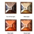 thumbnail image 3 of 3D Naked Eye Visual Night Light, Three Dimensional Visual Effect LED Lights, Wall Mounted Design Night Light for Wall, Three Color Light Effect Adjust, 3 of 5