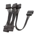 thumbnail image 7 of Necvior Big 4Pin Power Cable IDE Power 1 to 5 Splitter Extension Cable Data Transmission, 7 of 7