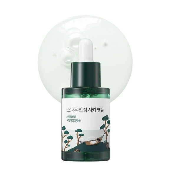 Serum ROUND LAB Pine Calming Cica Ampolla de 30 ml con ácido hialurónico