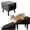 Black, variant on 17.13" H Dog Stairs for Small Dogs, 2-in-1 Pet Steps & Ottoman - Foldable Dog Stairs for Couch, Non-Slip Wooden Pet Stairs for Puppy Senior Injured Dogs