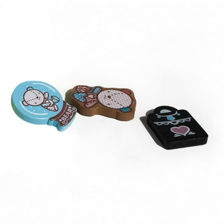 

RM010-C Colorful Life-3 - Refrigerator Magnets - Animal Magnets (Set of 3)