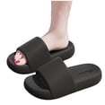 thumbnail image 6 of Purcolt Pillow Slippers for Men and Women, Cushi Oned Thick Sole Quick Drying Beach Sandals Lightweight Non Slip Open-toe EVA Shower Sandals House Slippers, 6 of 8