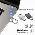 thumbnail image 5 of 1T USB Flash Drive,USB3.0 Go USB Type-C Thumb Drive for PC,Laptop,USB C Devices(Silver）, 5 of 5