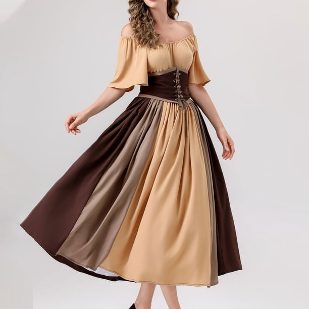 corset ribbed dress Mocha Ribbed Long Sleeves Corset Lace Up Dress