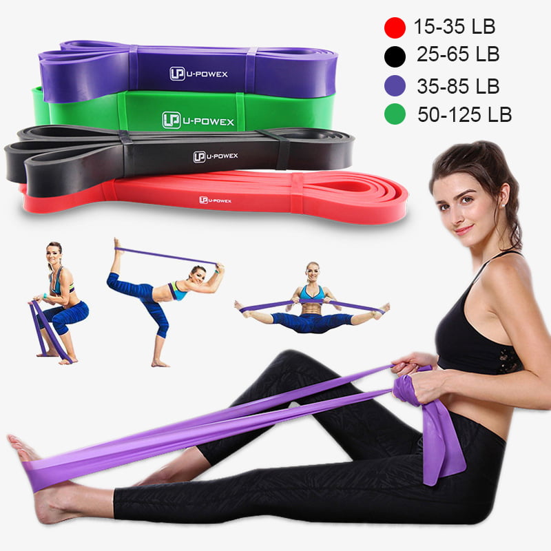Resistance Bands Loop Exercise Sport Fitness Tube Home Yoga Gym Heavy Duty Latex 