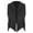 Black, variant on Kids Boys Girls Cowboy Cowgirl Vest Suede Tassel Fringe Western Rodeo Dressy Top Black 8