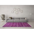 thumbnail image 3 of Ahgly Company Indoor Rectangle Persian Purple Traditional Area Rugs, 5' x 7', 3 of 4