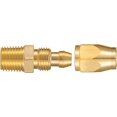thumbnail image 4 of HAHDAXIA Raccord de Remplacement Réutilisable en Laiton Massif de Qualité Supérieure 10 Pcs pour Boyau ID de 1/4 Po, Tuyau Rigide NPT de 1/4 Po (10 Pcs 1/4 Po), 4 of 7