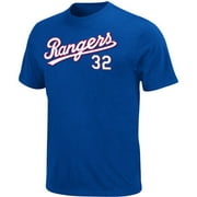 MLB - Men's Texas Rangers #32 Josh Hamilton Tee