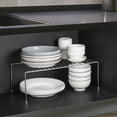 thumbnail image 6 of ROFAY Wire Rack Kitchen Food Storage Cabinet Shelf Organizer, Chrome, 4 Pack, 6 of 6