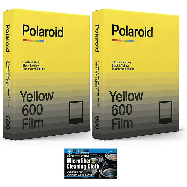 Polaroid Color 600 Instant Film (Double Pack, 16 Exposures)