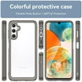 thumbnail image 2 of ELEHOLD Clear Case for Samsung Galaxy A14 5G Acrylic Transparent Non-Yellowing Slim Lightweight Shockproof Clear Case,Gray, 2 of 7