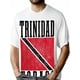 thumbnail image 1 of Camiseta con la bandera de Trinidad y Tobago para adultos, hombres, mujeres, adolescentes, jóvenes y ocio., 1 of 6