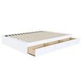 thumbnail image 2 of Lit blanc Aura de Nexera avec 3 tiroirs, 2 of 8