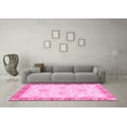 thumbnail image 3 of Ahgly Company Indoor Rectangle Oriental Pink Traditional Area Rugs, 4' x 6', 3 of 4