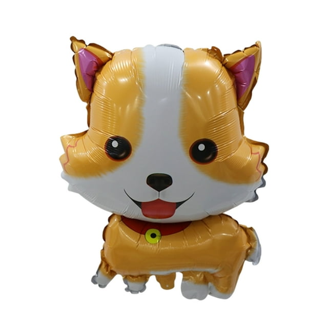 Maoww Ballon en Aluminium avec Os pour Chien