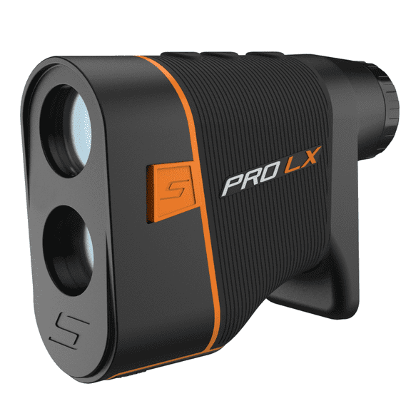 Shot Scope Golf Pro LX Laser Rangefinder with Slope, Black/Orange -