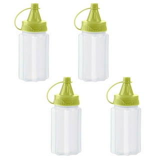  CALIDAKA 7 Pack Mini Condiment Squeeze Bottles, 4 Mini