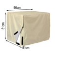 thumbnail image 1 of Outdoor 210D Oxford Cloth Waterproof For Generator Cover Dust Cover Beige Color, 1 of 6