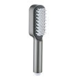 thumbnail image 3 of Cabezal de ducha con peines de Aspersor de ducha de baño Cabezal de ducha de lluvia Ducha de mano Accesorio de baño ajustable de alta presión Gris Sunnimix Cabezales de ducha, 3 of 8