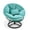 Light Green, variant on Mcombo Swivel Papasan Chairs, Gas Lift Cozy Chair with Height Adjustment, Velvet Rocking Saucer Chair for Living Room Bedroom HQ405(Yellow)
