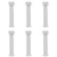 thumbnail image 1 of OUNONA 6Pcs White Roman Pillar Statues for Wedding Roman Column Pillars Set and Home Decor, 1 of 8