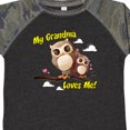 thumbnail image 4 of Inktastic My Grandma Loves Me Owl Boys or Girls Toddler T-Shirt, 4 of 5