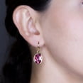 thumbnail image 4 of Arete para Mujer con Cristal Swarovski en Forma de Oval – Bañado en Oro 14k– Arete Elegante y Brillante, Aretes de Mujer de Moda– Joyería para Mujer de Moda– Regalo especial Ortiz Espinosa Temporada, 4 of 6